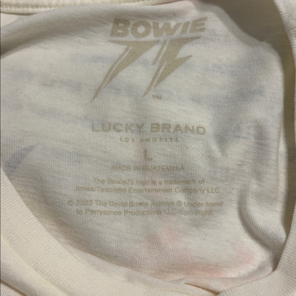 Lucky Brand David Bowie Graphic Tee shirt - Picture 10 of 12